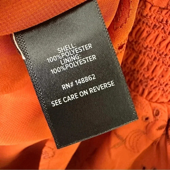 Torrid Orange Floral Peplum Top - Picture 8 of 9